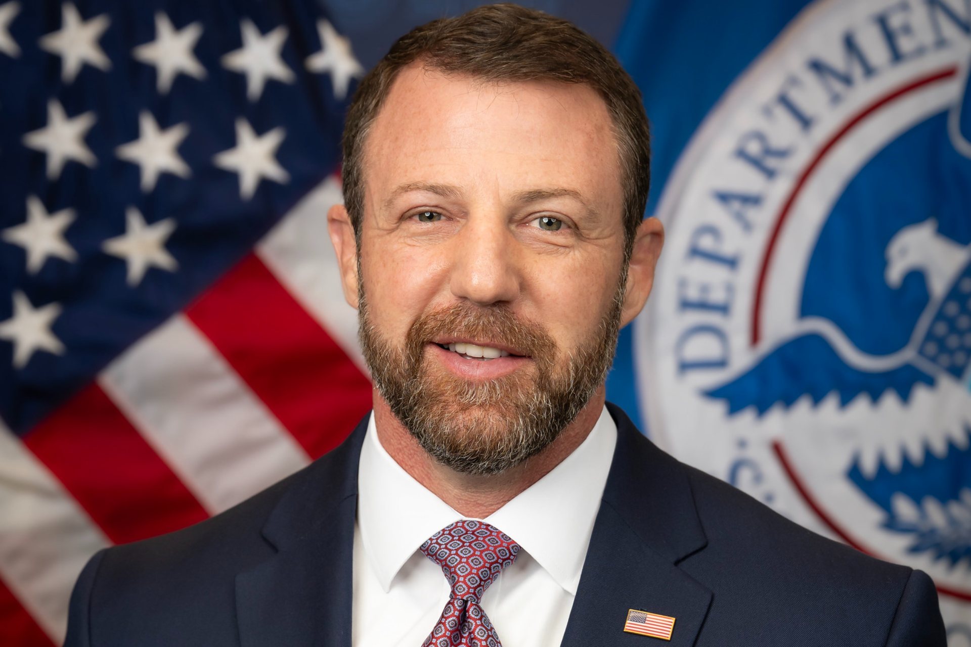 Markwayne Mullin, secretario de Seguridad Nacional de EE.UU, llega a México