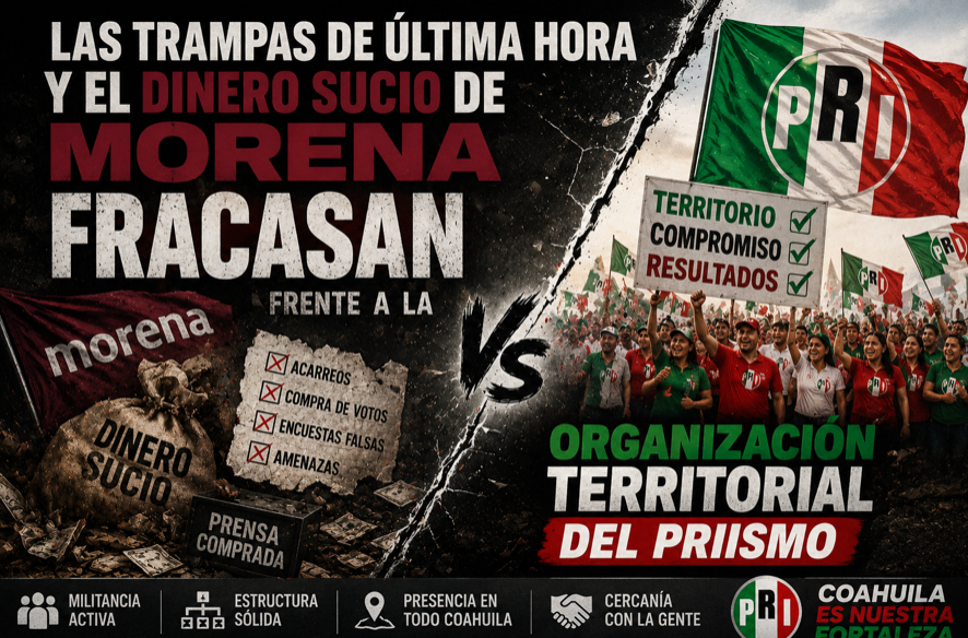 Fin de la impunidad guinda: El PRI reconquista el Congreso de Coahuila con victoria histórica
